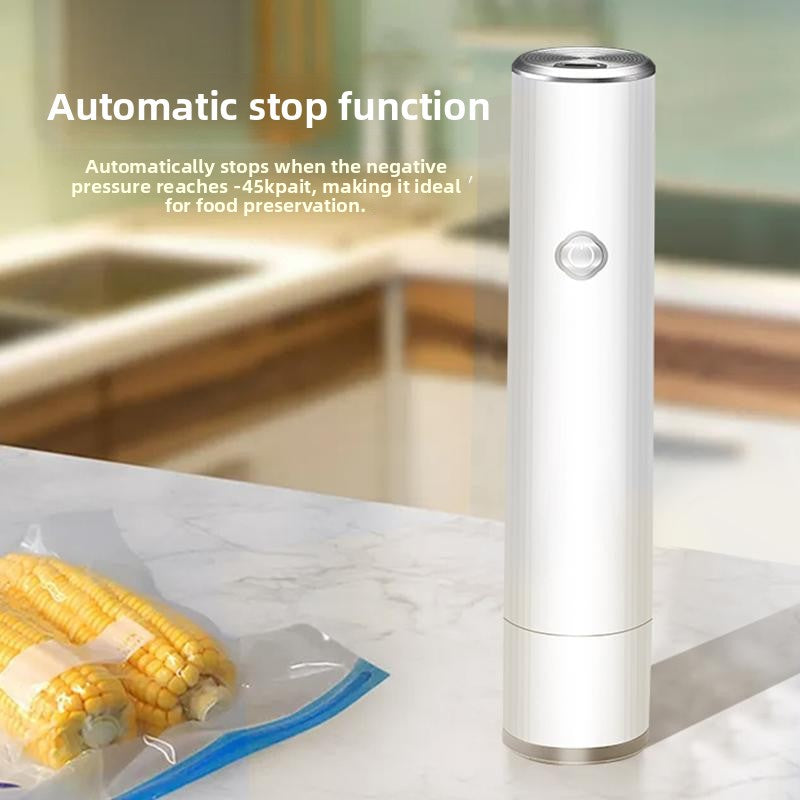 Handheld vacuum food preservation machine