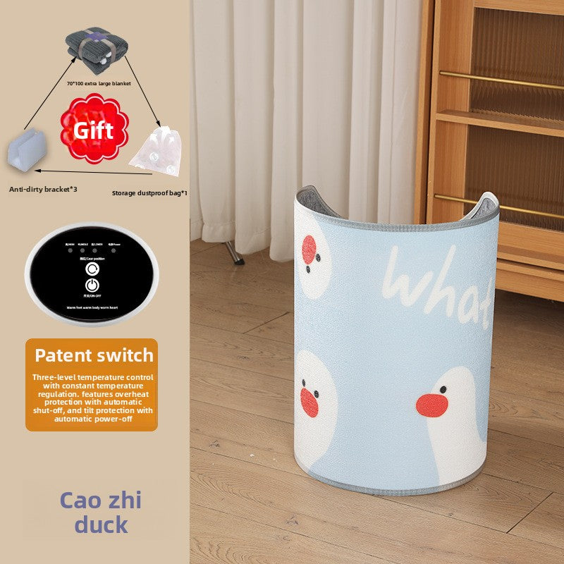 Portable Under Desk Foot Warmer Heater