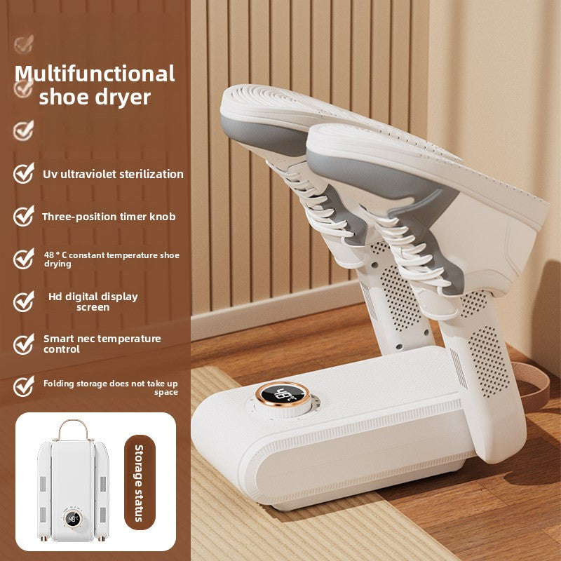Shoe dryer for home and dormitory use