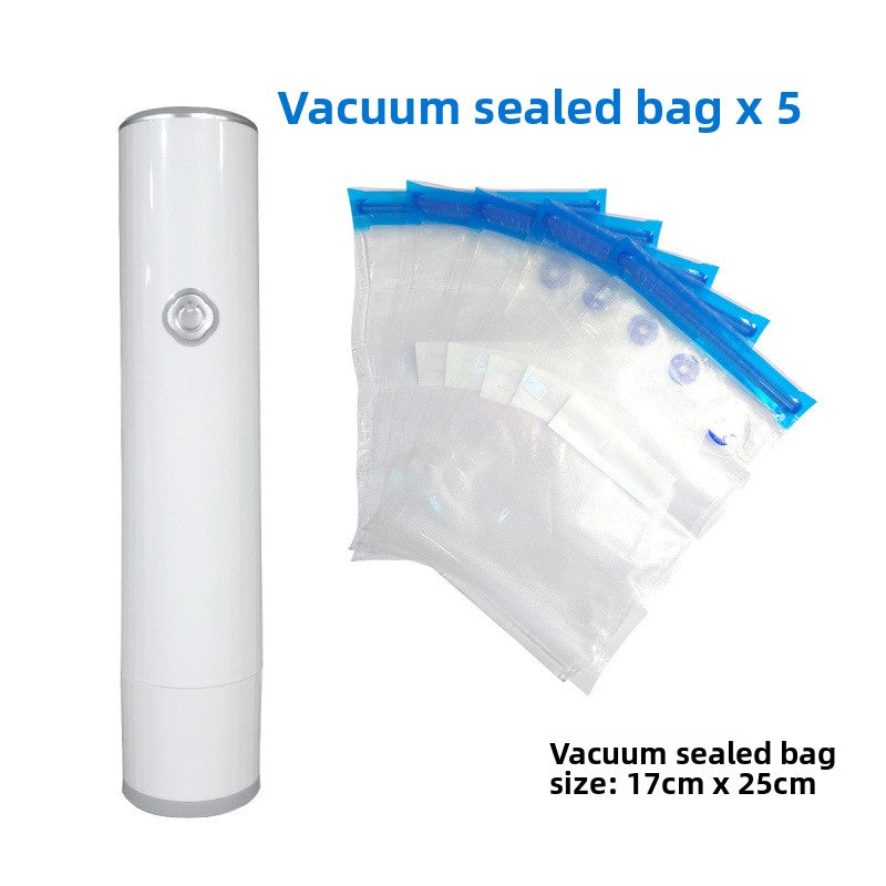 Handheld vacuum food preservation machine